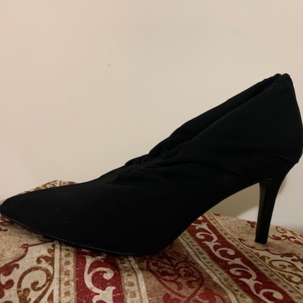 Black Stretch Bootie